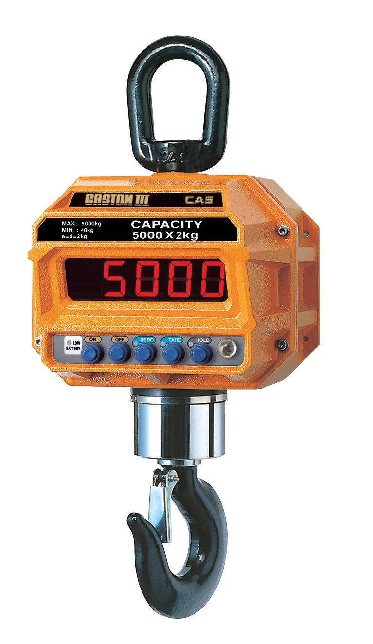	 Крановые весы CAS 10 THD с RF (крюк) (НПВ 10000кг)