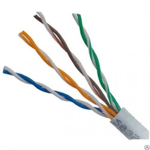 Витая пара UTP 4 пары AWG 24 Cat.5e внутренняя Cu Median детальное фото