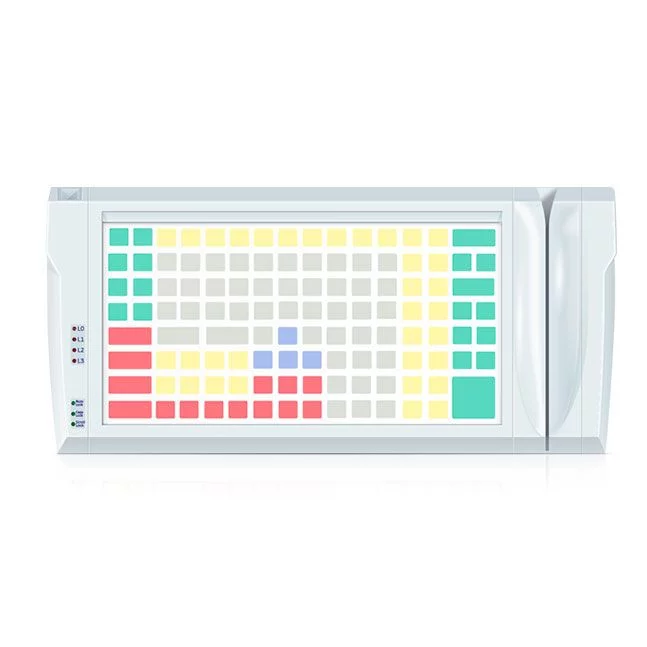 Программируемая клавиатура (защищенная) POSUA LPOS-128P-M12 (USB) grey
