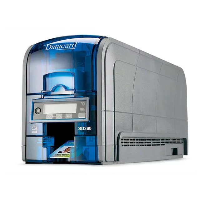 Карточный принтер Datacard SD360, двухсторонний, 100-Card Input Hopper, ISO Magnetic Stripe (карты с магнитной полосой), Contact/Contactless Encoder (карты контактные)