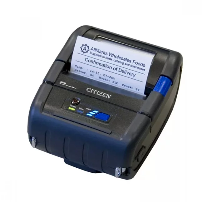 Мобильный принтер этикеток Citizen CMP-30IIL (термо, Bluetooth, USB, RS-232, CMP30IIBUXCL) картинка товара AuTrade.ru