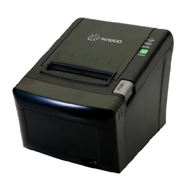 Принтер чеков Sewoo LK-TЕ122UE (USB + Ethernet) черный