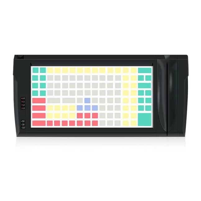 Программируемая клавиатура (защищенная) POSUA LPOS-128P-M12 (RS-232) black